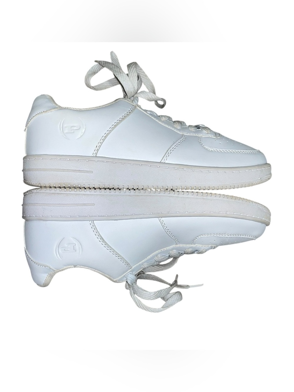 Phat Farm White Synthetic Upper Sneakers Size 5